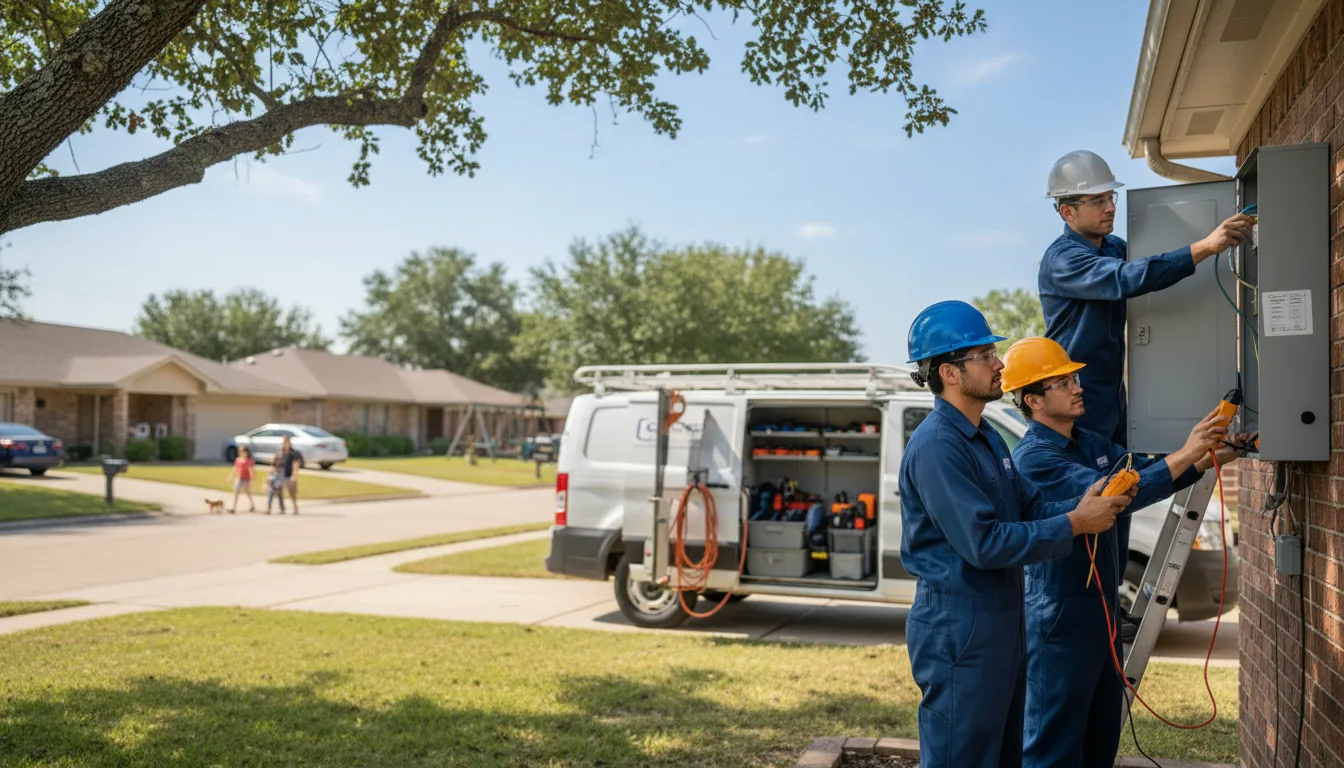 Certified electrician providing emergency electrical services in Cassel, CA